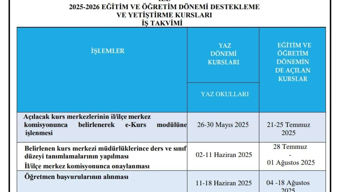 DYK Takvimi